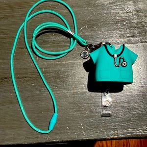 Bath and Body Works Scrubs Medical Hand Sanitizer badge reel nurse pocketbac RN